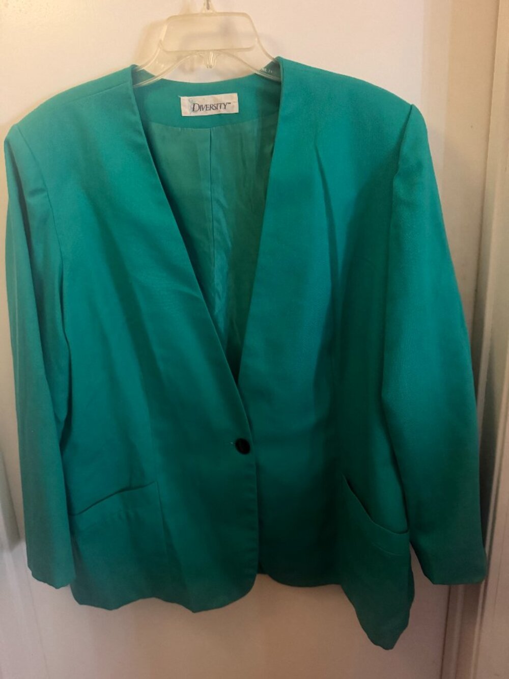 Diversity Kelly Green Blazer W 1X